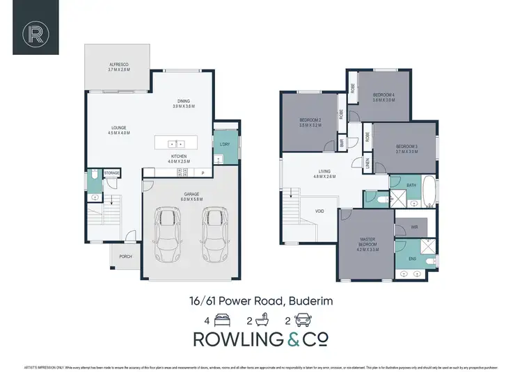 Floorplan of Homely house listing, 16/61 Power Road, Buderim QLD 4556