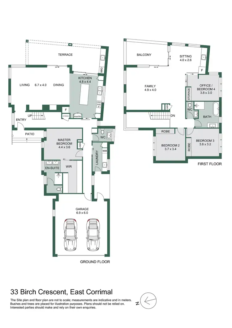 Floorplan of Homely house listing, 33 Birch Crescent, East Corrimal NSW 2518