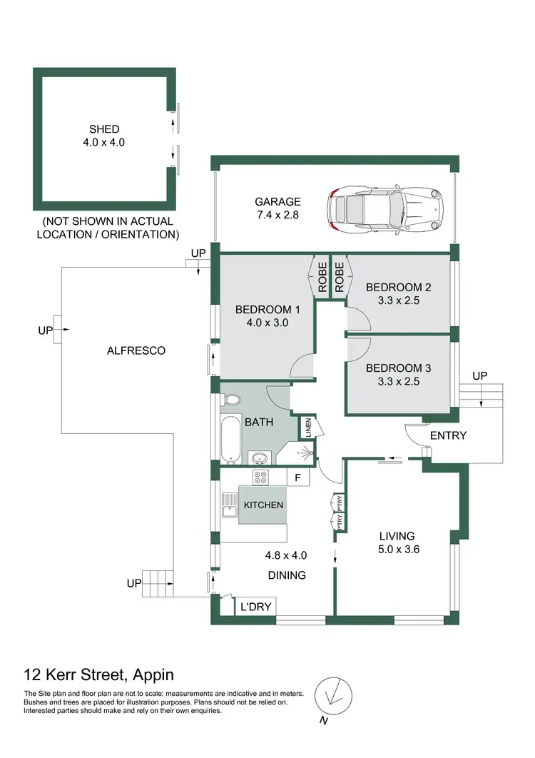 Floorplan of Homely house listing, 12 Kerr Street, Appin NSW 2560