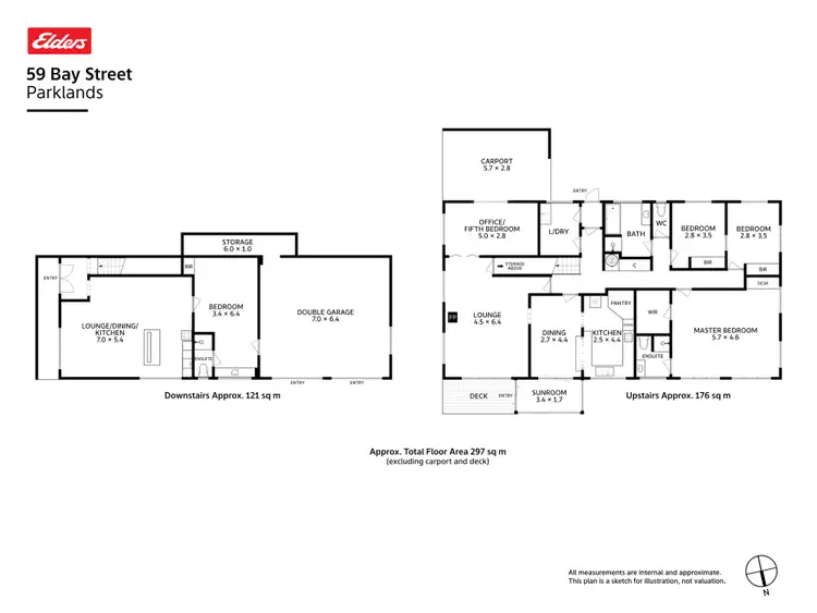 Floorplan of Homely house listing, 59 Bay Street, Parklands TAS 7320