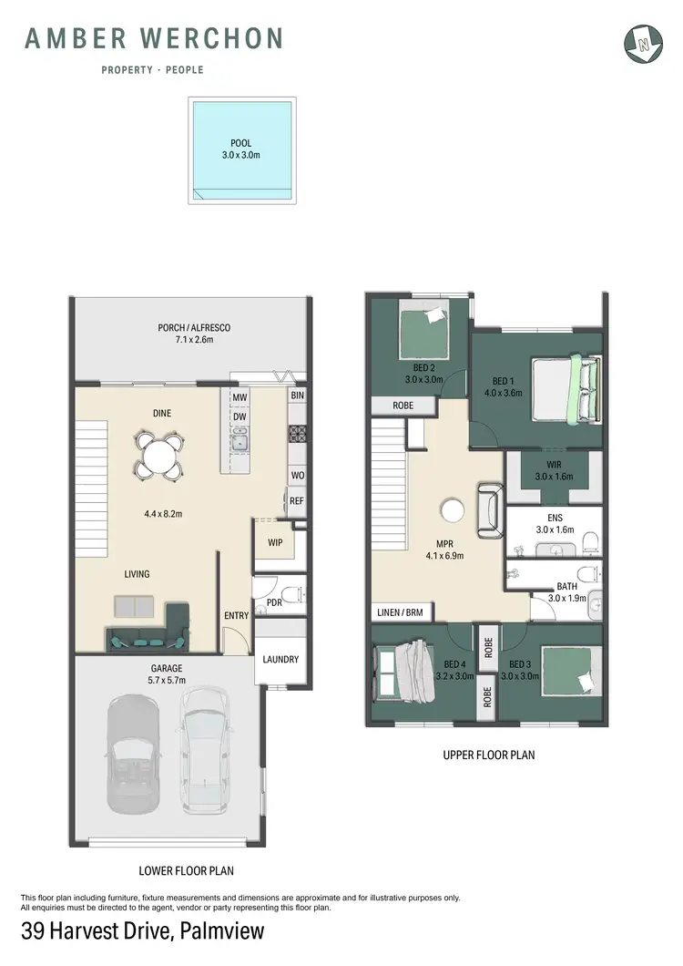 Floorplan of Homely terrace listing, 39 Harvest Drive, Palmview QLD 4553