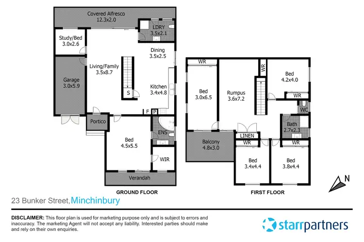 Floorplan of Homely house listing, 23 Bunker Street, Minchinbury NSW 2770