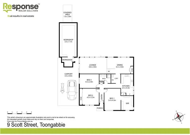 Floorplan of Homely house listing, 9 Scott Street, Toongabbie NSW 2146
