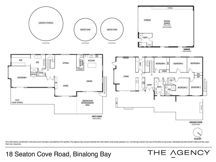 Floorplan of Homely house listing, 18 Seaton Cove Road, Binalong Bay TAS 7216