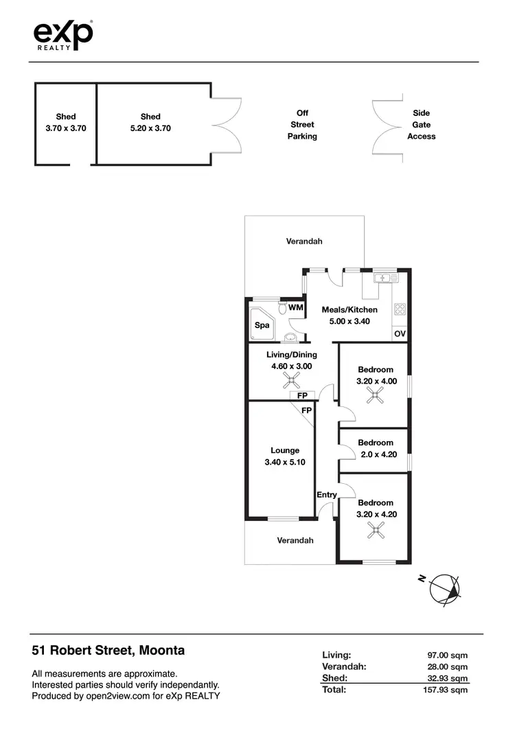 Floorplan of Homely house listing, 51 Robert Street, Moonta SA 5558