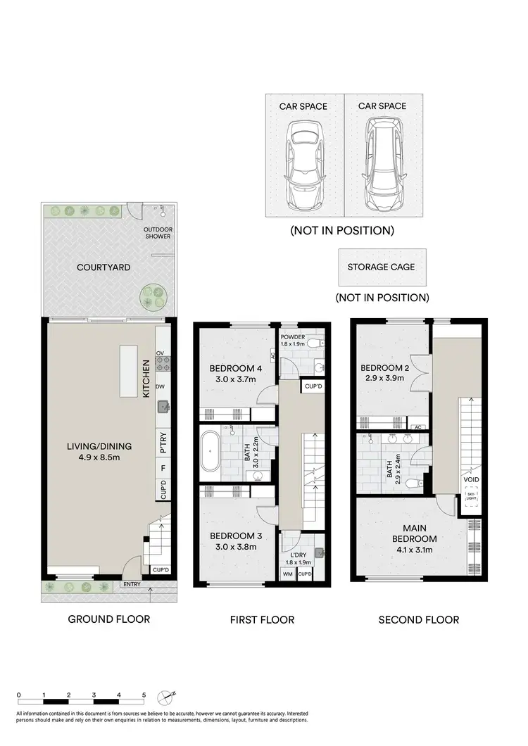 Floorplan of Homely townhouse listing, 5A Nelson Street, Balaclava VIC 3183