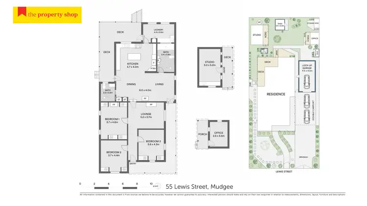 Floorplan of Homely house listing, 55 Lewis Street, Mudgee NSW 2850