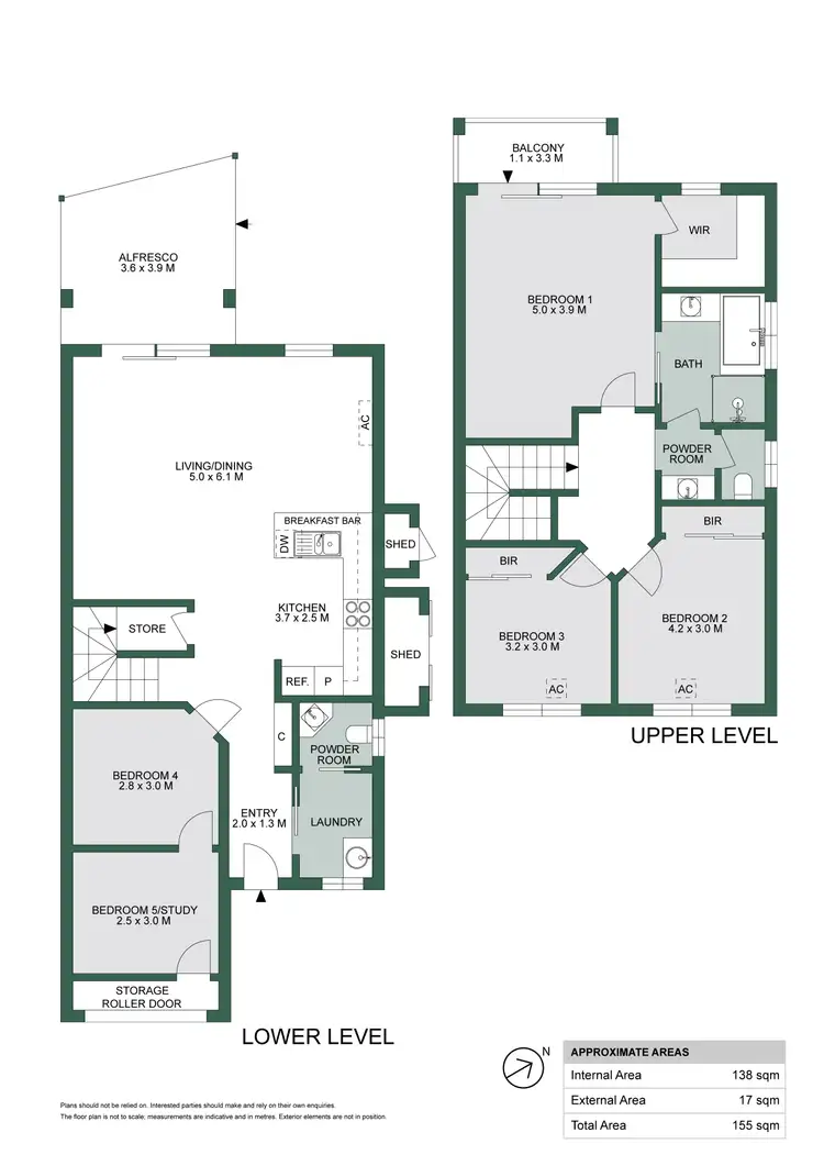 Floorplan of Homely house listing, 3A Leak Avenue, Glenelg North SA 5045