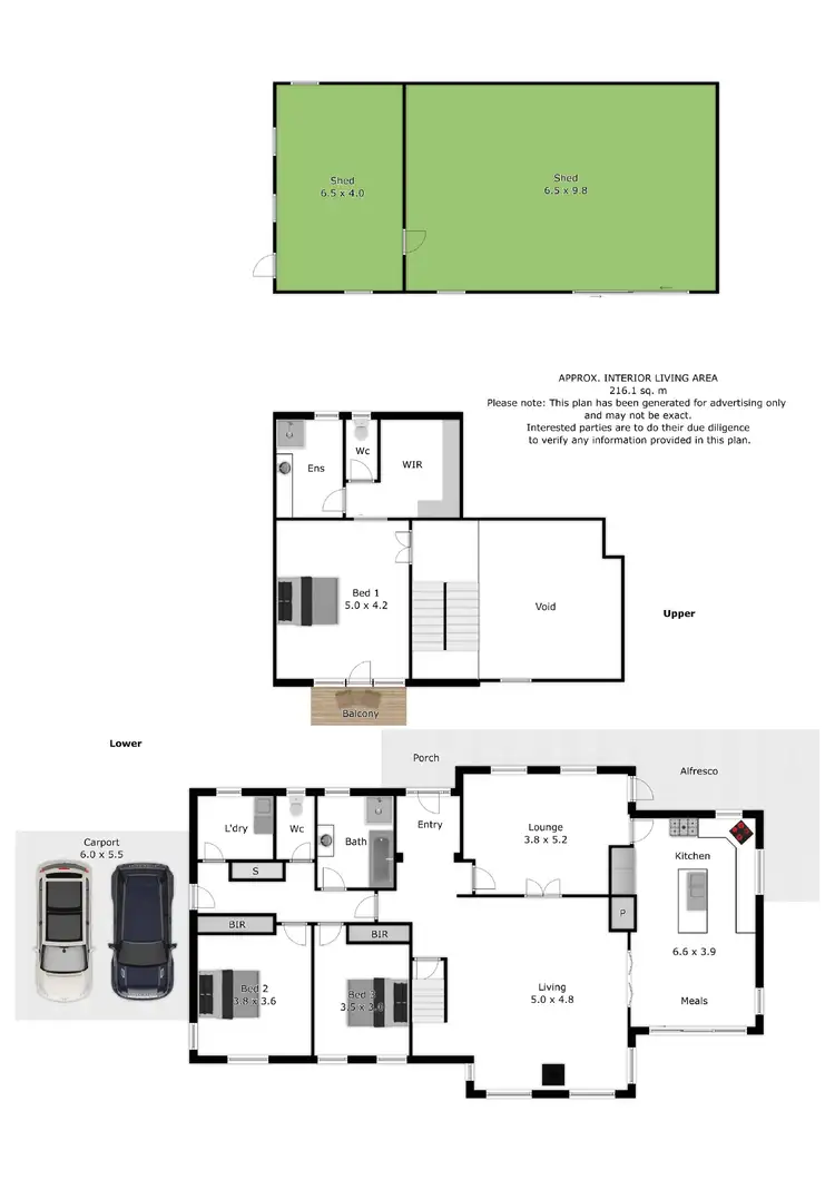 Floorplan of Homely house listing, 3701 Myrtleford-Yackandandah Road, Yackandandah VIC 3749