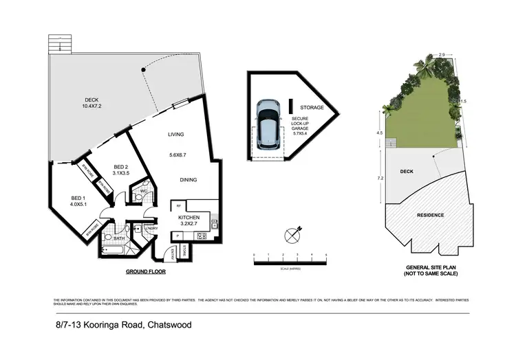 Floorplan of Homely apartment listing, 8/7-13 Kooringa Road, Chatswood NSW 2067
