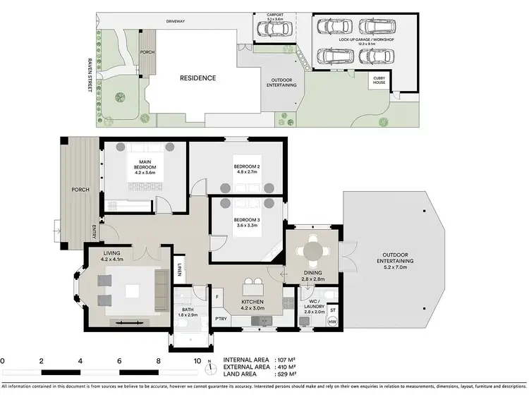 Floorplan of Homely house listing, 1C Raven Street, Geelong West VIC 3218