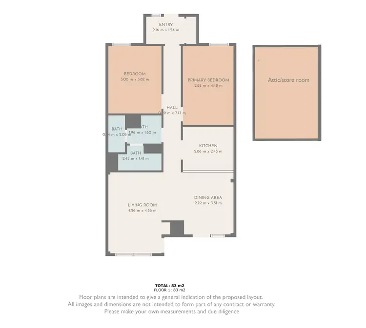 Floorplan of Homely apartment listing, 17 Snowgums, Dinner Plain VIC 3898