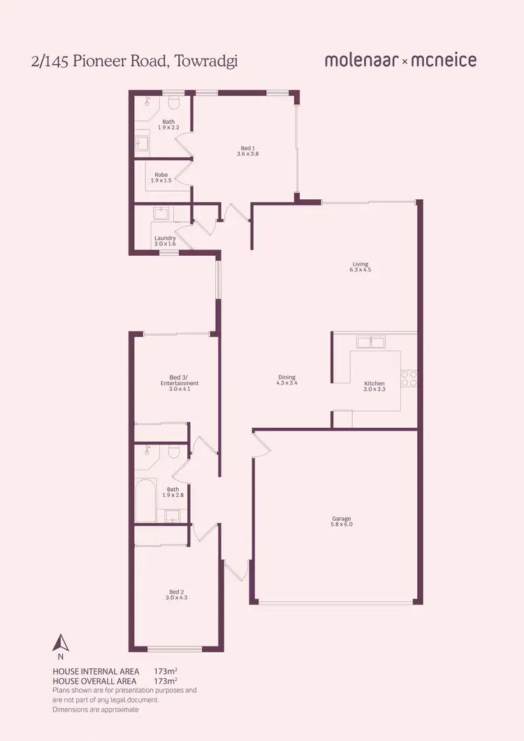 Floorplan of Homely villa listing, 2/145 Pioneer Road, Towradgi NSW 2518