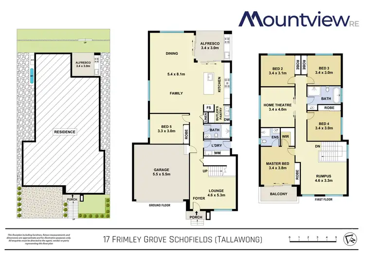 Floorplan of Homely house listing, 17 Frimley (Tallawong) Glade, Schofields NSW 2762