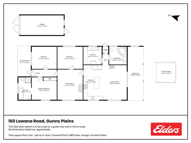 Floorplan of Homely rural property listing, 160 Lowana Road, Gunns Plains TAS 7315
