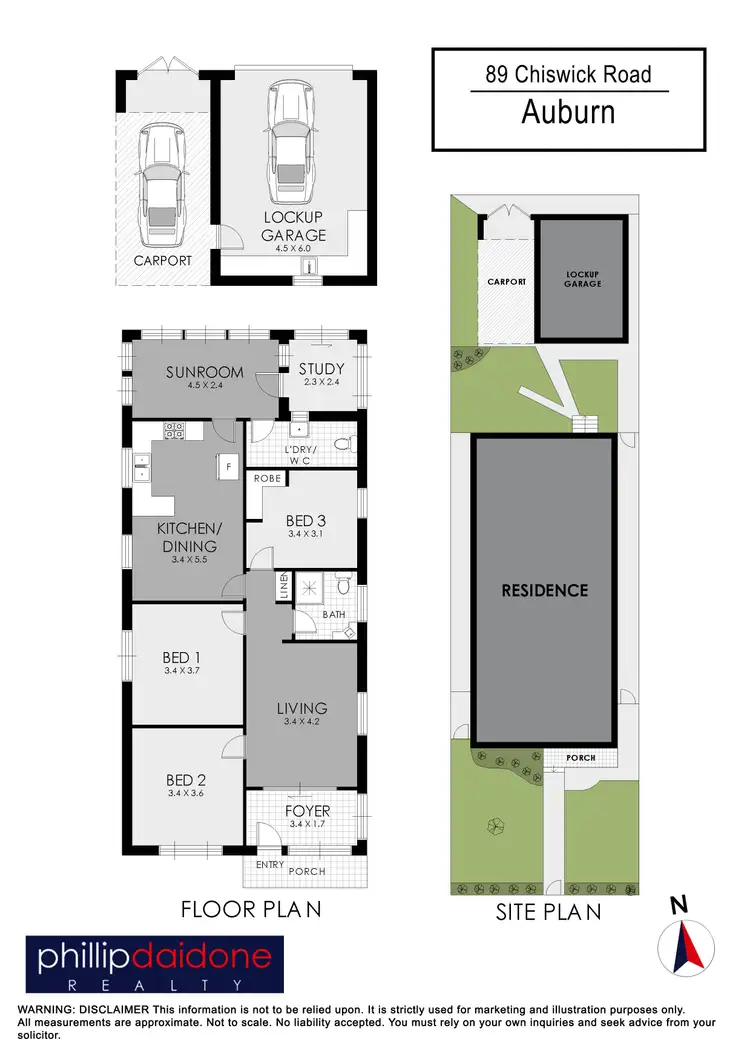Floorplan of Homely house listing, 89 Chiswick Road, Auburn NSW 2144