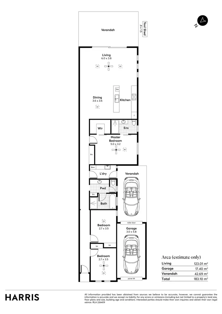 Floorplan of Homely house listing, 12 Grayson Street, Kilkenny SA 5009