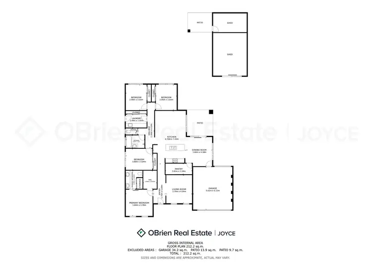 Floorplan of Homely house listing, 8 Hardisty Street, Wangaratta VIC 3677