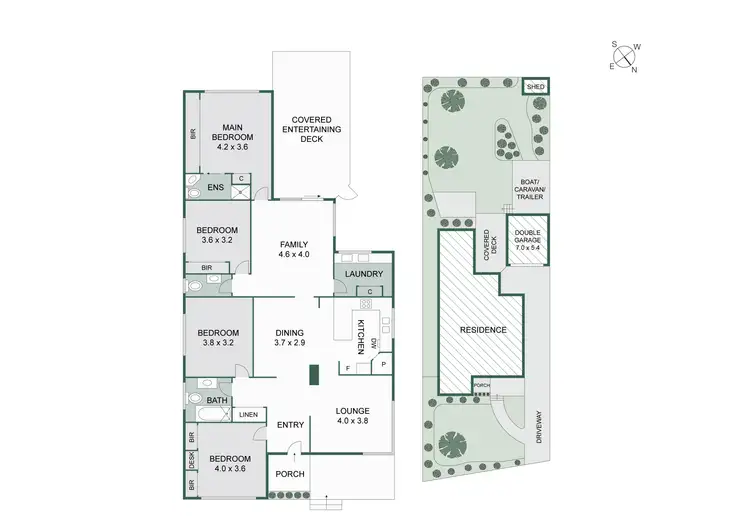 Floorplan of Homely house listing, 58 Laura Street, Aspendale VIC 3195