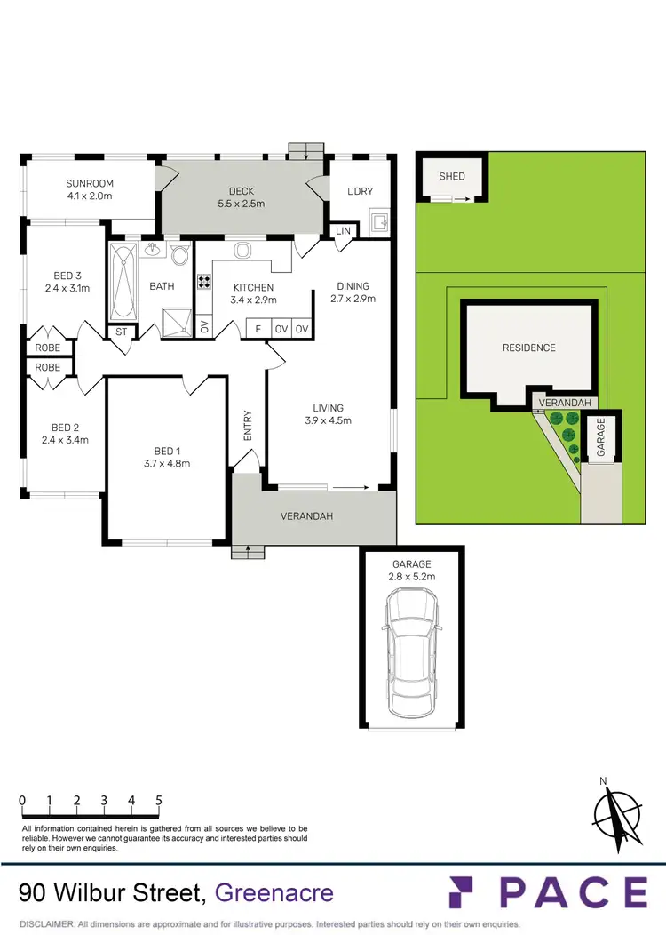Floorplan of Homely house listing, 90 Wilbur Street, Greenacre NSW 2190