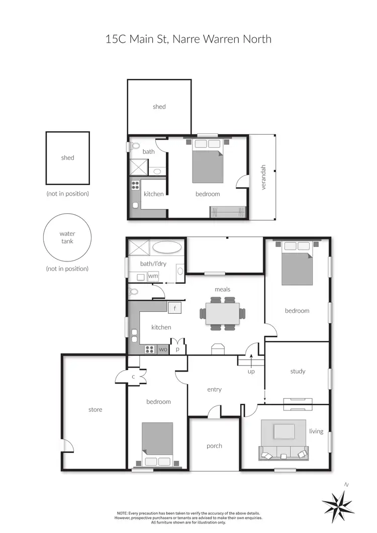 Floorplan of Homely house listing, 15c Main Street, Narre Warren North VIC 3804