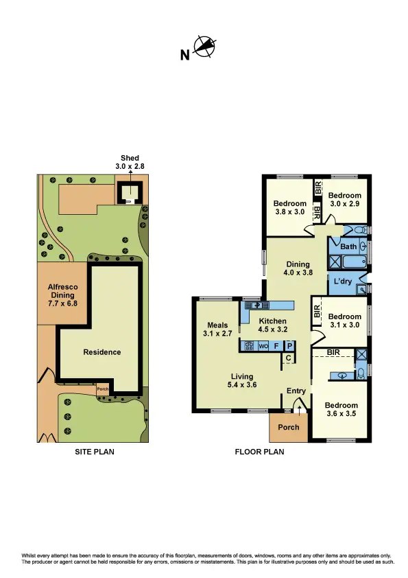 Floorplan of Homely house listing, 130 Opie Road, Albanvale VIC 3021