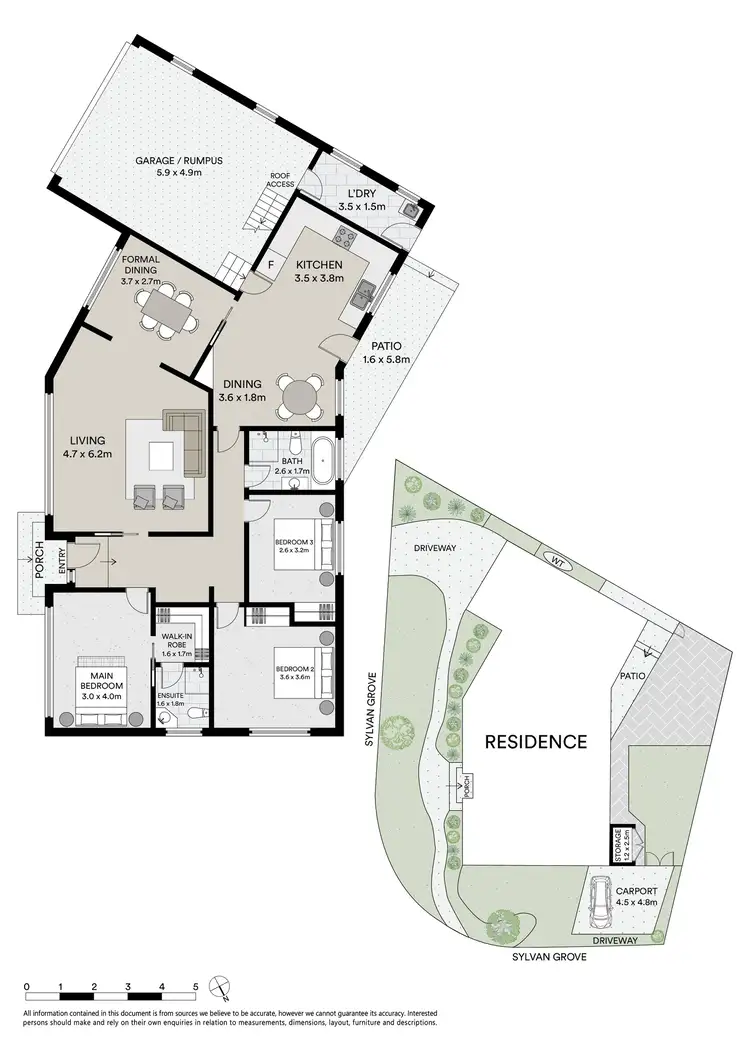 Floorplan of Homely house listing, 26 Sylvan Grove, Picnic Point NSW 2213