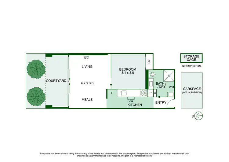 Floorplan of Homely apartment listing, G02/1228 Malvern Road, Malvern VIC 3144