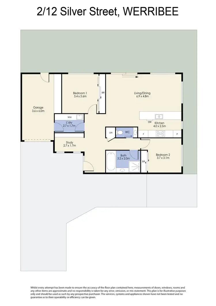 Floorplan of Homely house listing, 2/12 Silver Street, Werribee VIC 3030