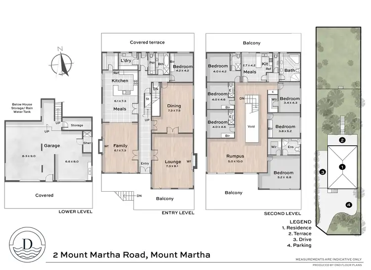 Floorplan of Homely house listing, 2 Mount Martha Road, Mount Martha VIC 3934