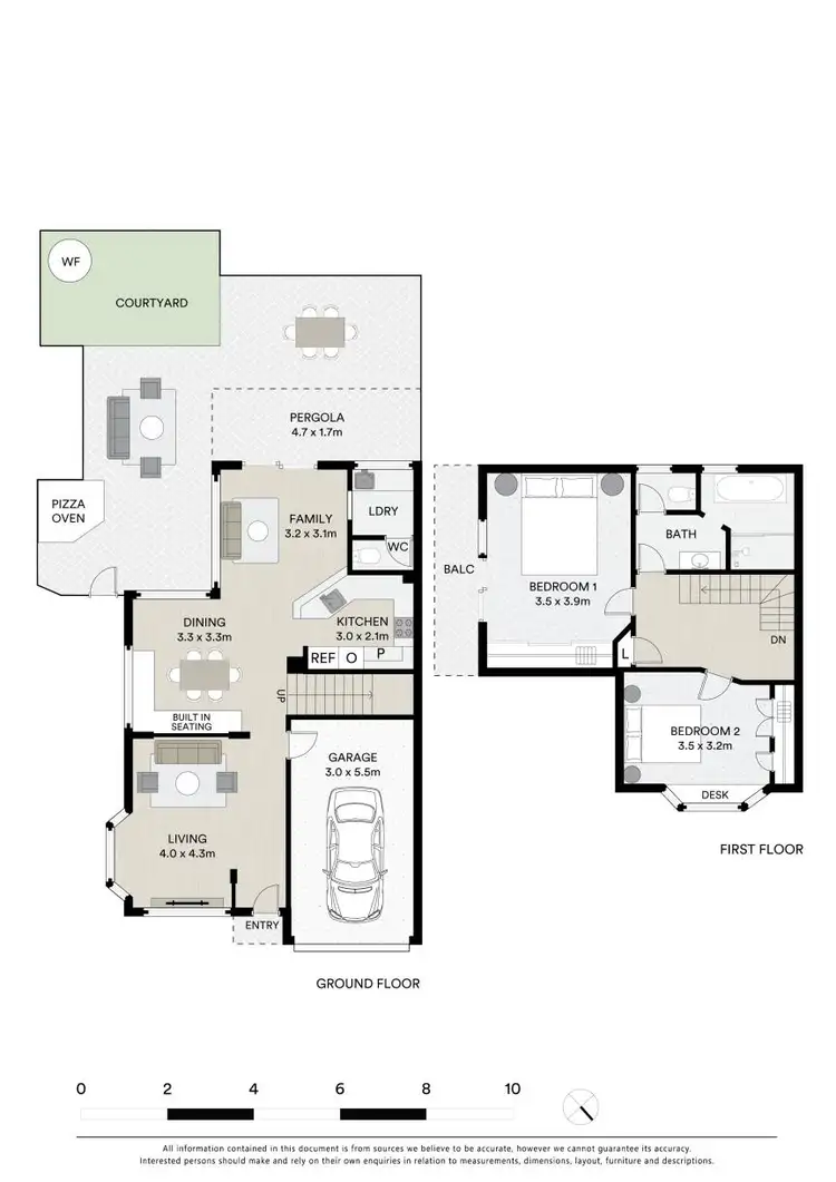 Floorplan of Homely townhouse listing, 6/38-42 Brisbane Road, Castle Hill NSW 2154