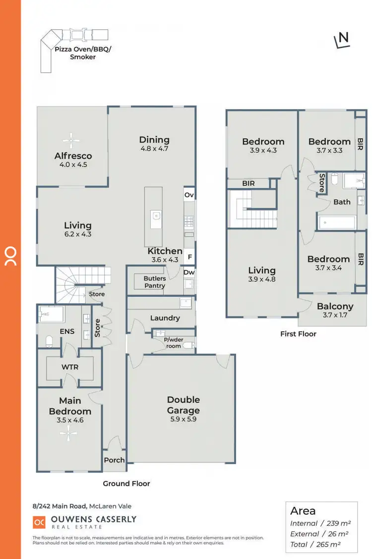 Floorplan of Homely house listing, 8/242 Main Road, Mclaren Vale SA 5171