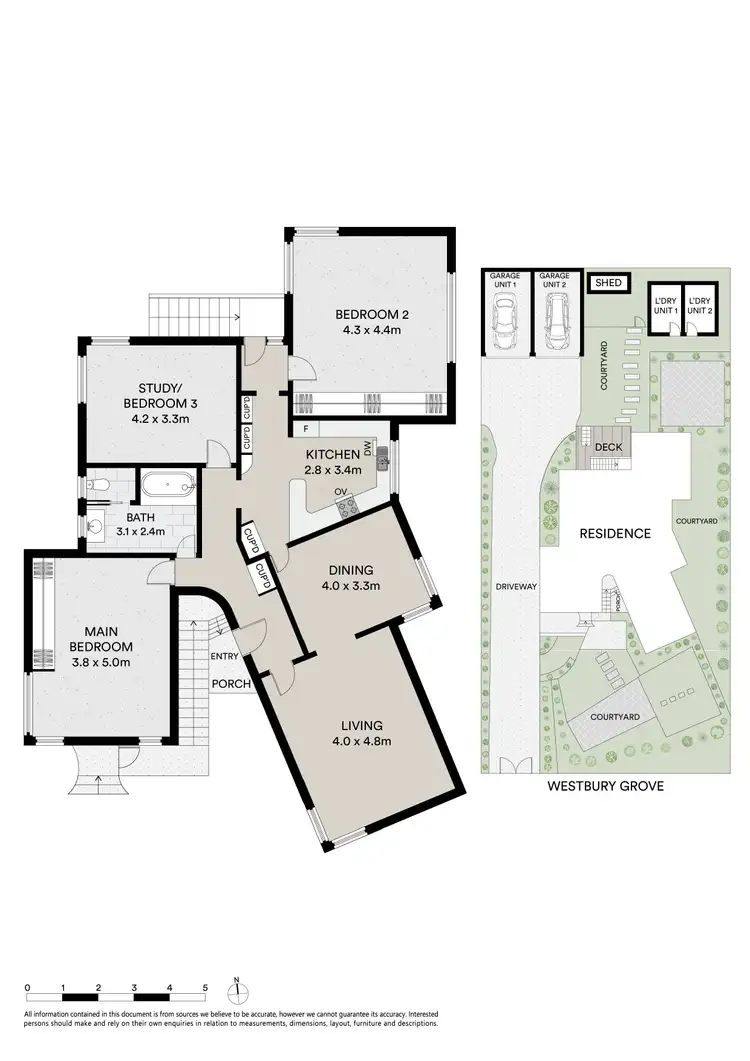 Floorplan of Homely townhouse listing, 2/3 Westbury Grove, St Kilda East VIC 3183