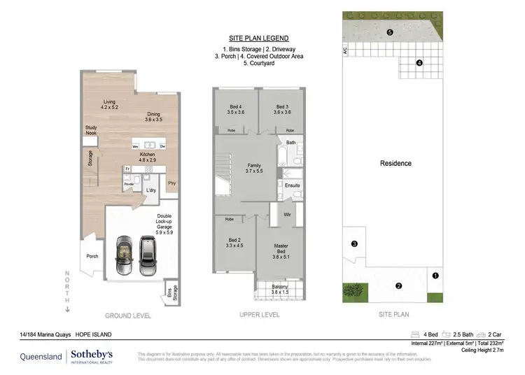 Floorplan of Homely townhouse listing, Address available on request