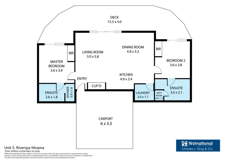 Floorplan of Homely house listing, 5/91A Bett Street, Moama NSW 2731