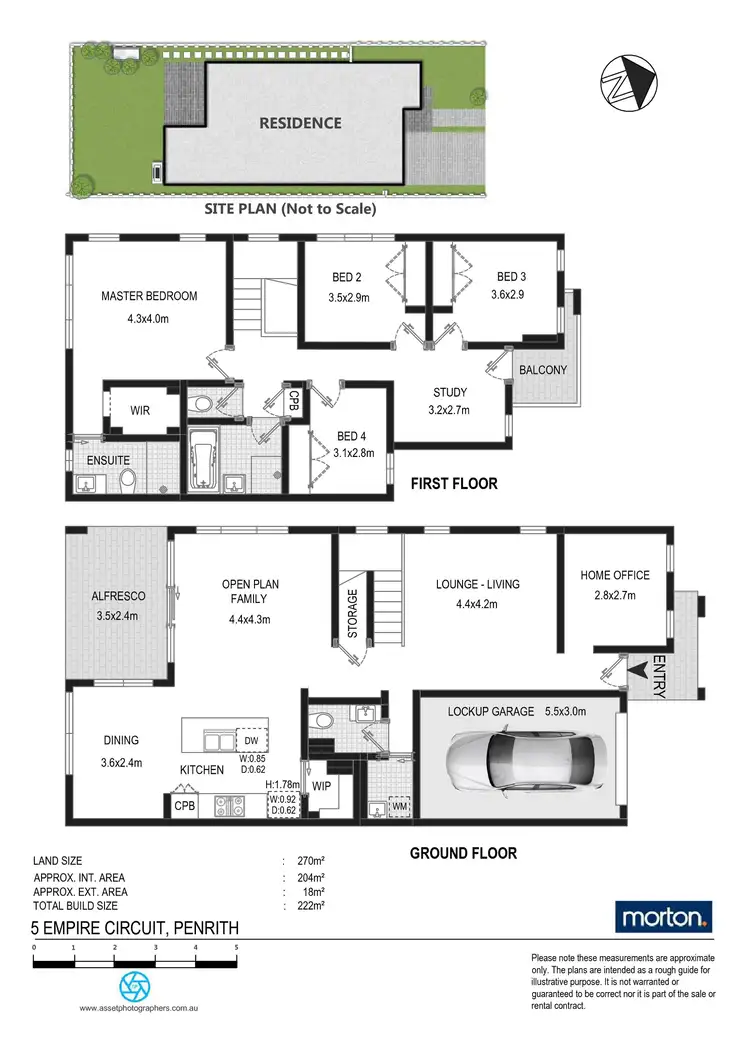 Floorplan of Homely house listing, 5 Empire Circuit, Penrith NSW 2750