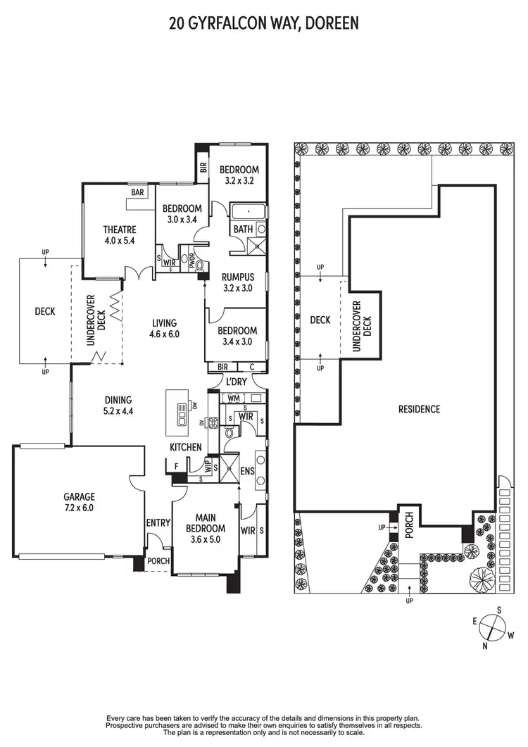 Floorplan of Homely house listing, 20 Gyrfalcon Way, Doreen VIC 3754