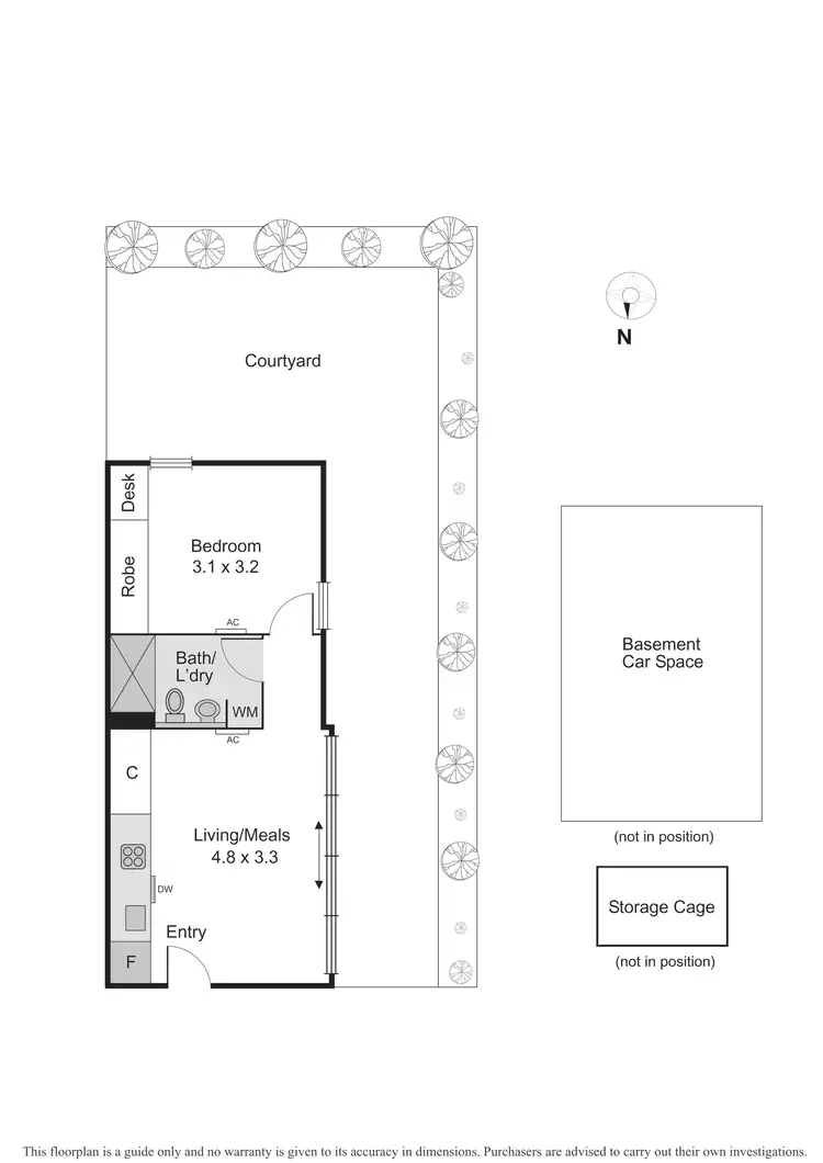 Floorplan of Homely apartment listing, G08/26-28 Broadway, Elwood VIC 3184