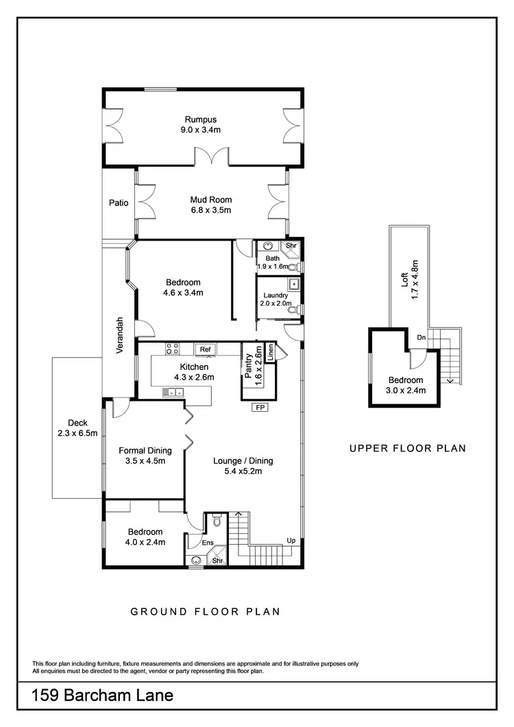 Floorplan of Homely rural property listing, 159 Barcham Lane, Bungonia, Via, Goulburn NSW 2580
