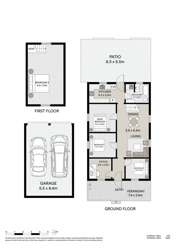 Floorplan of Homely house listing, 42 Stack Street, Koongal QLD 4701
