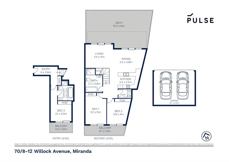 Floorplan of Homely apartment listing, 70/8-12 Willock Avenue, Miranda NSW 2228