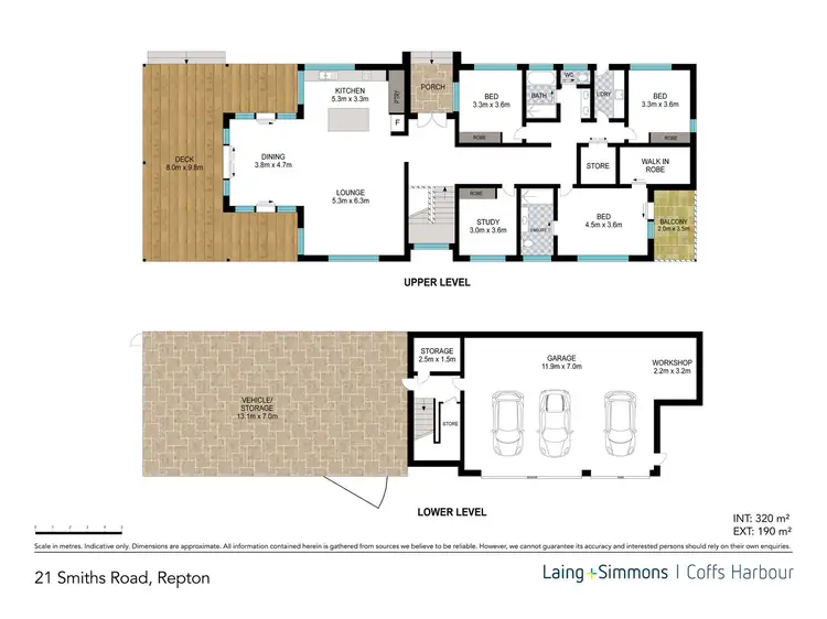 Floorplan of Homely house listing, 21 Smiths Road, Repton NSW 2454