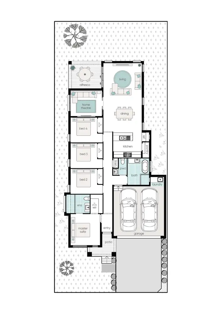 Floorplan of Homely house listing, 20 Grey Myrtle Road, Huntley NSW 2530