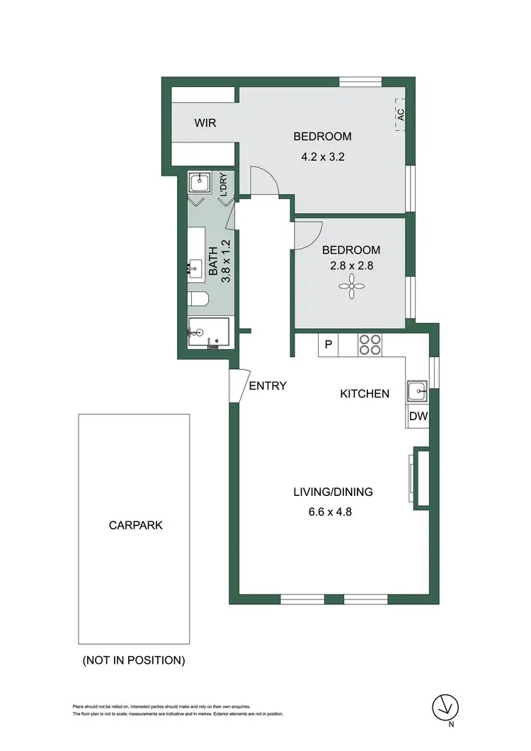 Floorplan of Homely apartment listing, 5/101 Alma Road, St Kilda East VIC 3183