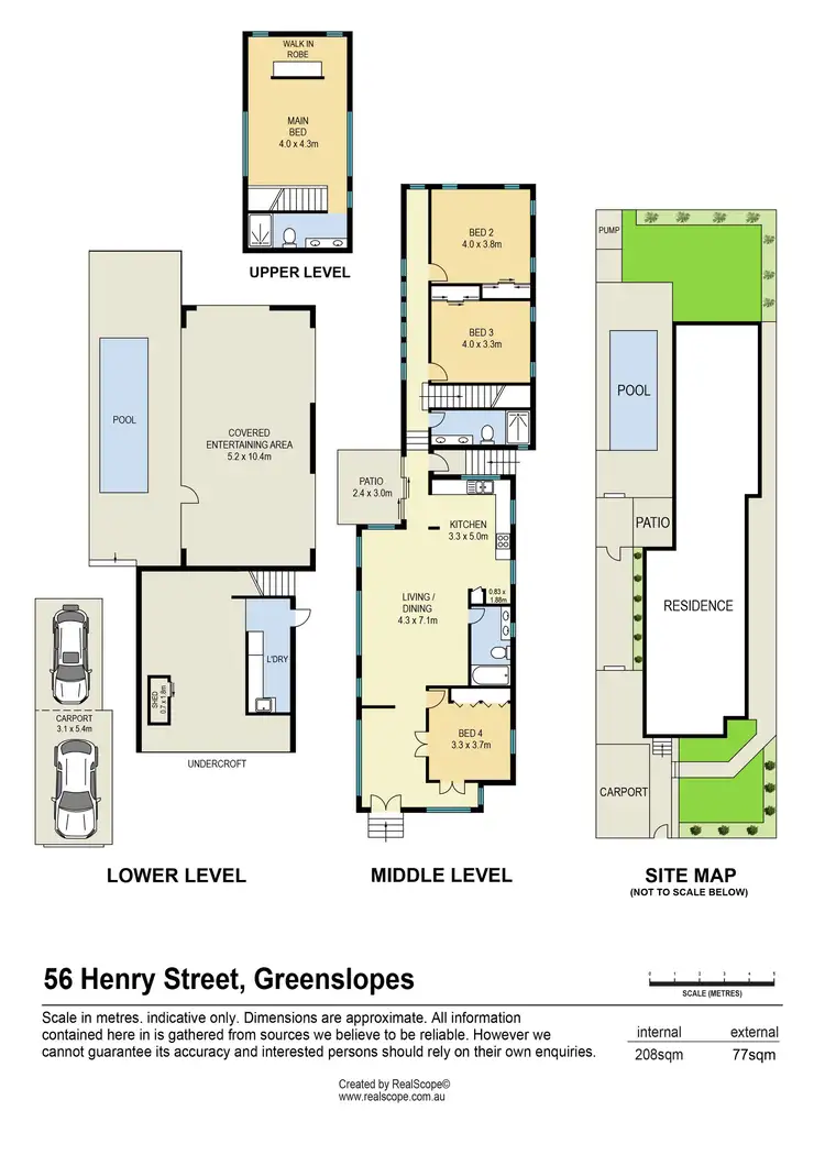 Floorplan of Homely house listing, 56 Henry Street, Greenslopes QLD 4120