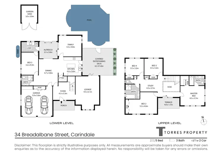 Floorplan of Homely house listing, 34 Breadalbane Street, Carindale QLD 4152