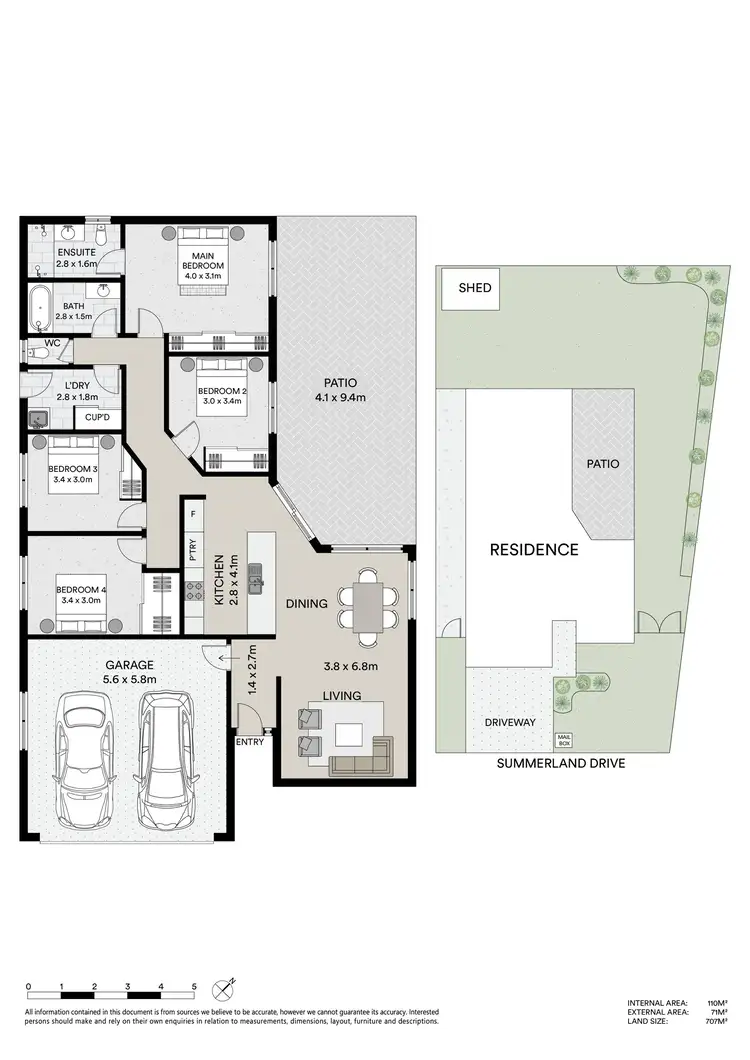 Floorplan of Homely house listing, 22 Summerland Drive, Deeragun QLD 4818