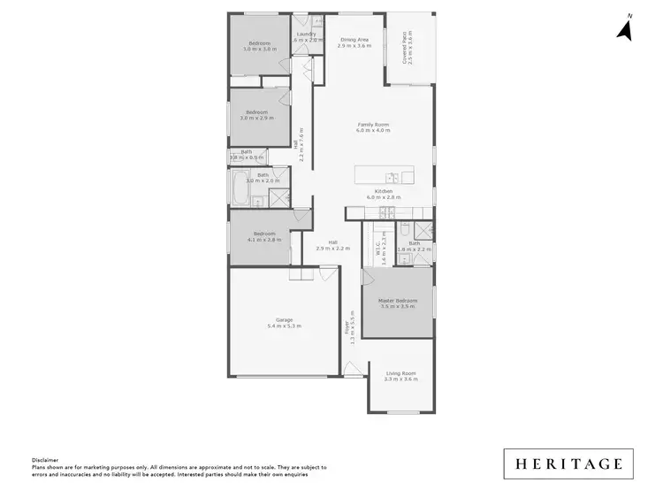 Floorplan of Homely house listing, 3 Frank Avenue, Wadalba NSW 2259