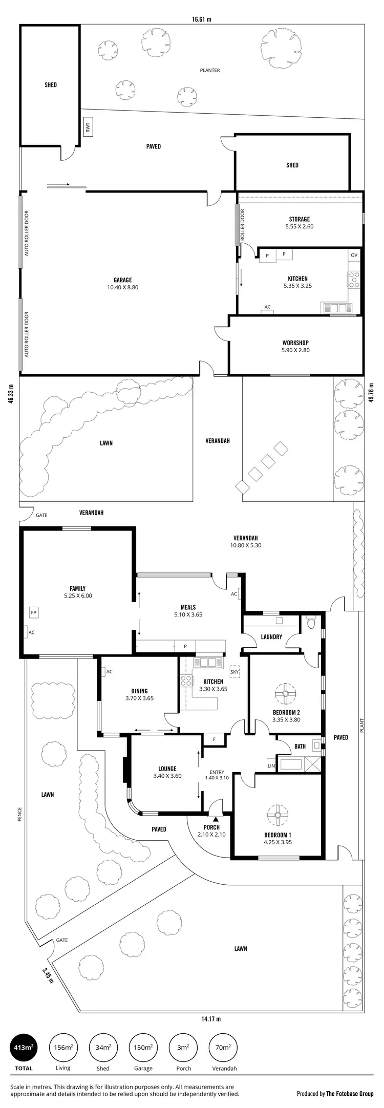 Floorplan of Homely house listing, 25 Arthur Street, Clarence Gardens SA 5039