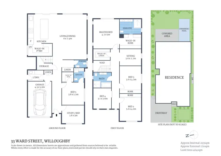 Floorplan of Homely house listing, 33 Ward Street, Willoughby NSW 2068